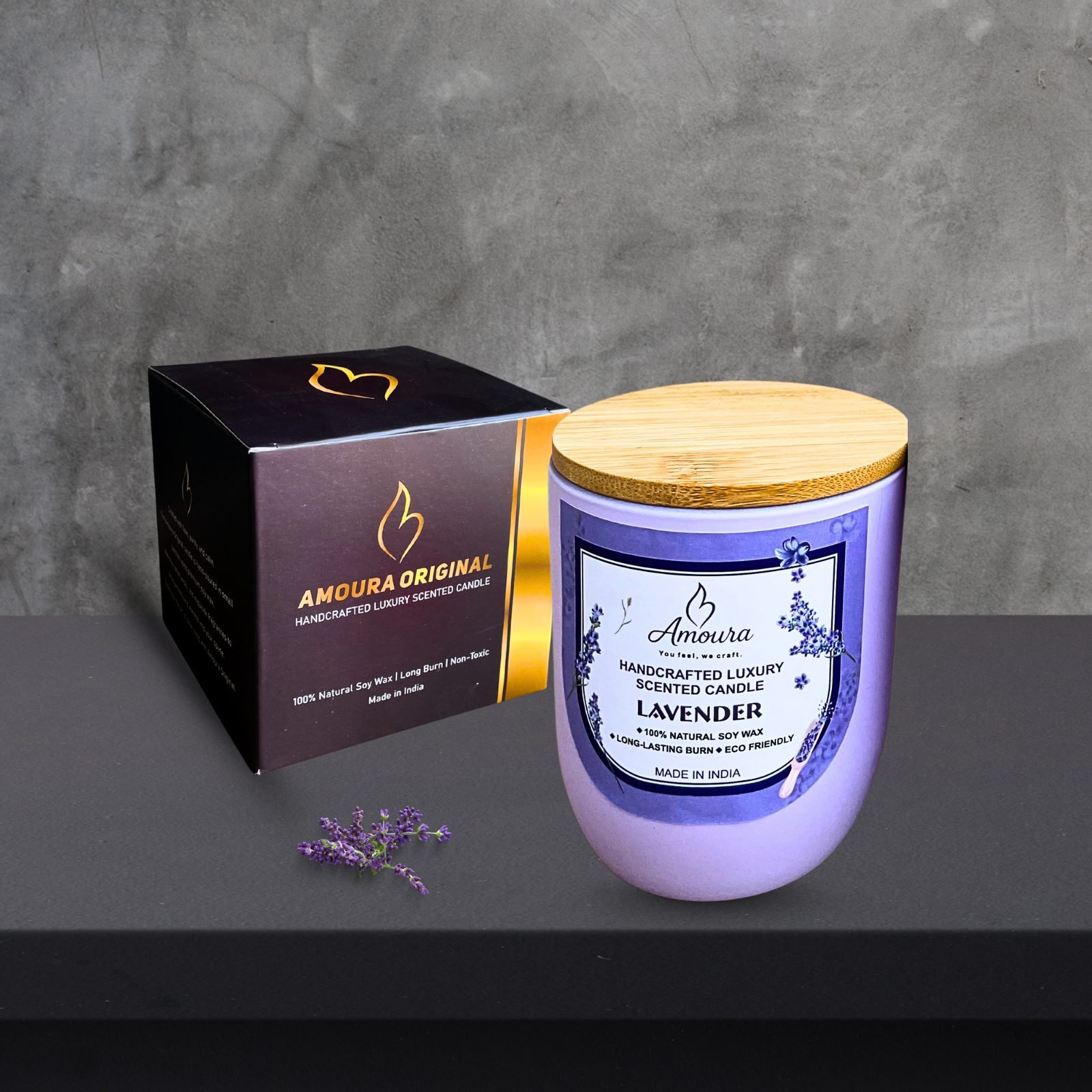 AMOURA ORIGINAL | Purple Serenity Scented Candle