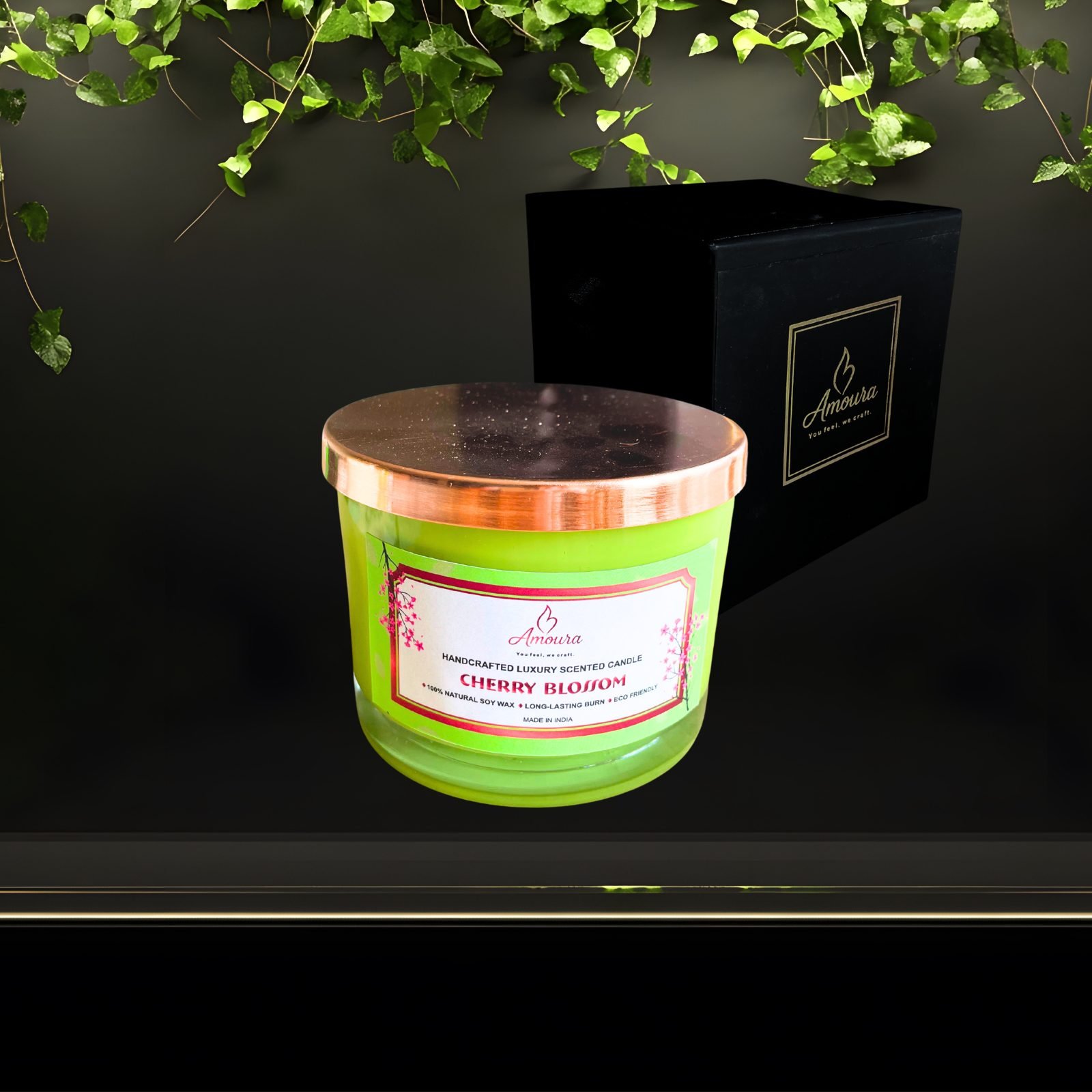 AMOURA ORIGINAL | Luxe Garden Bloom 3-Wick Candle
