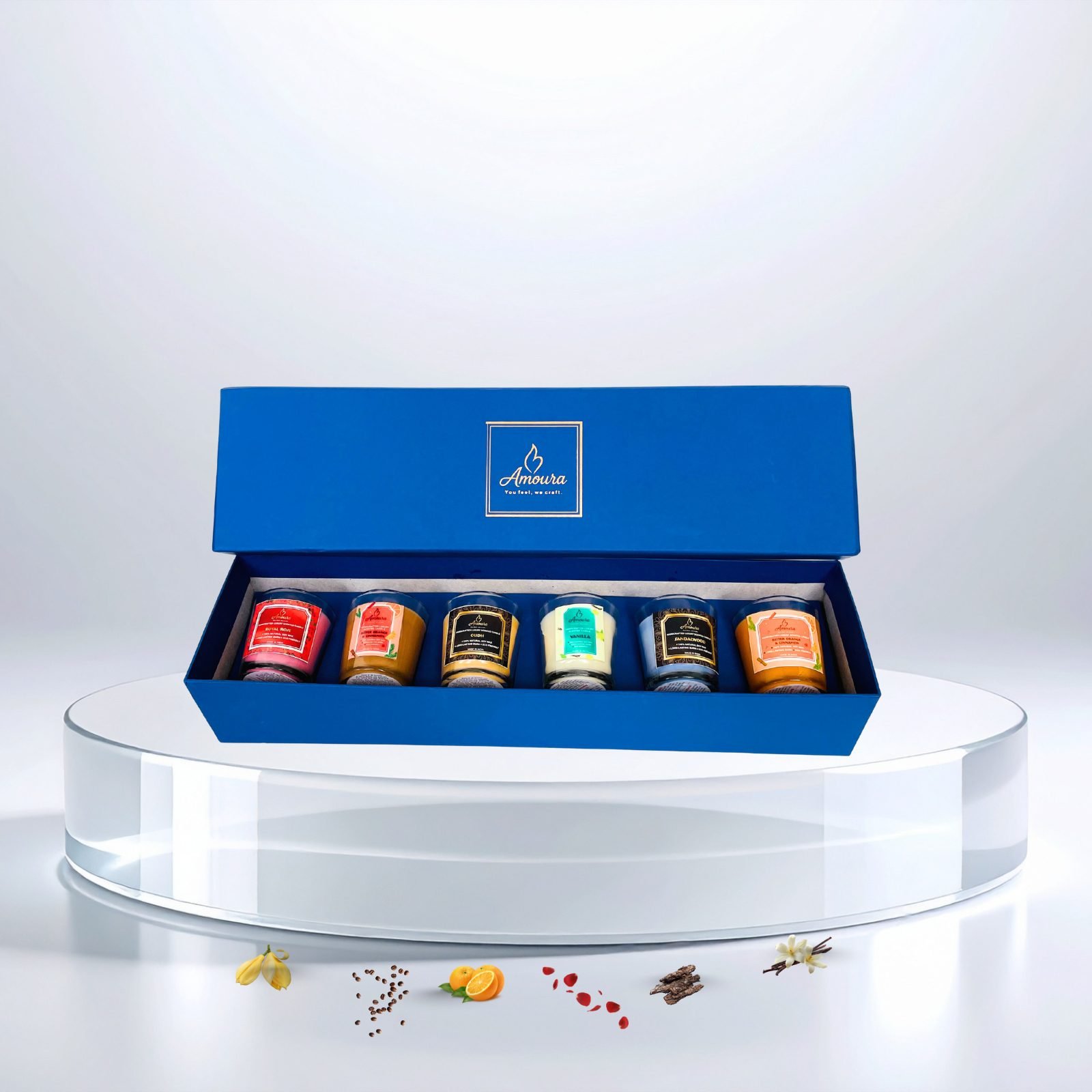 Amoura Signature Mini Candle Gift Box