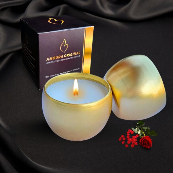 AMOURA ORIGINAL | Golden Glow Scented Candle