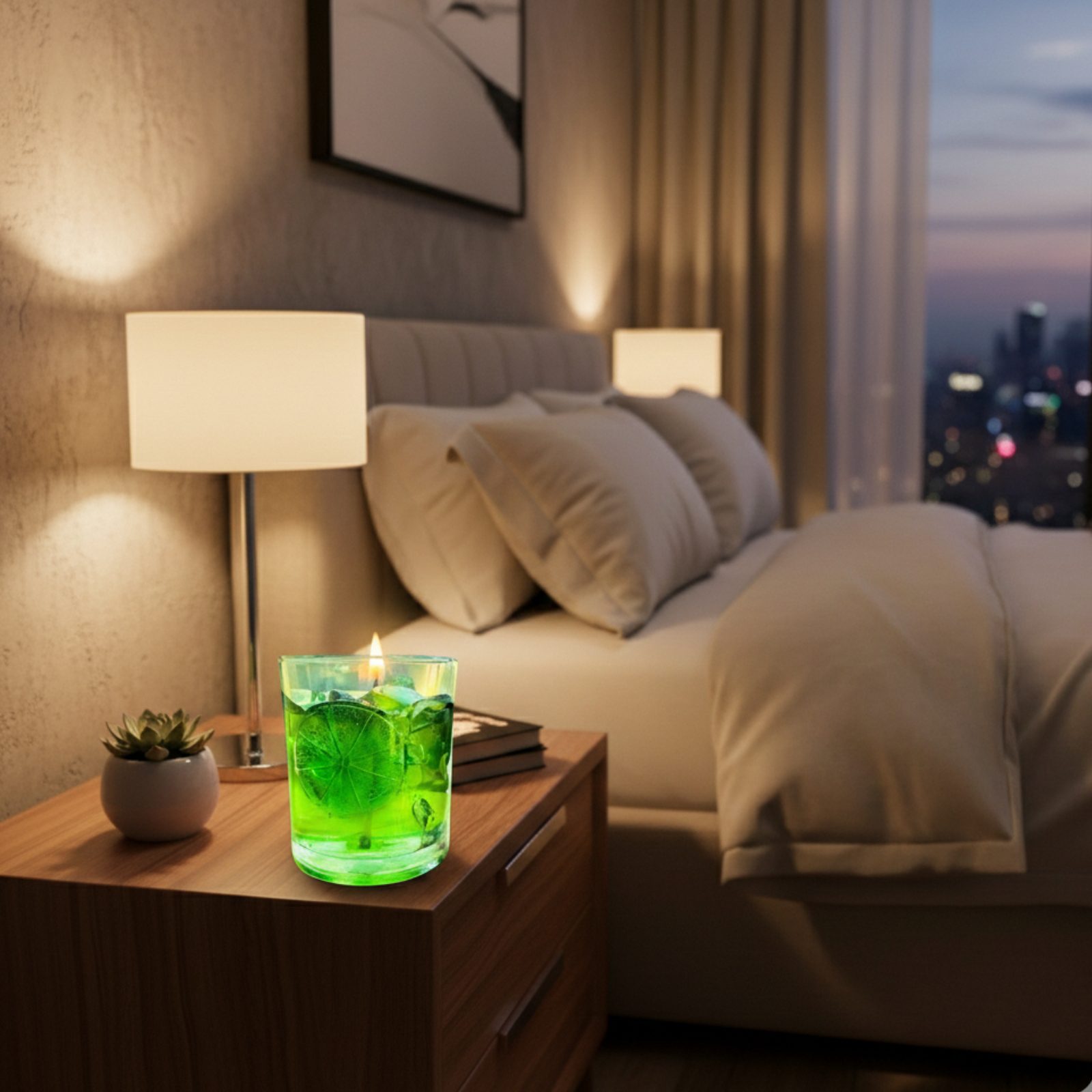 Amoura Mojito Bliss Gel Candle - Image 4