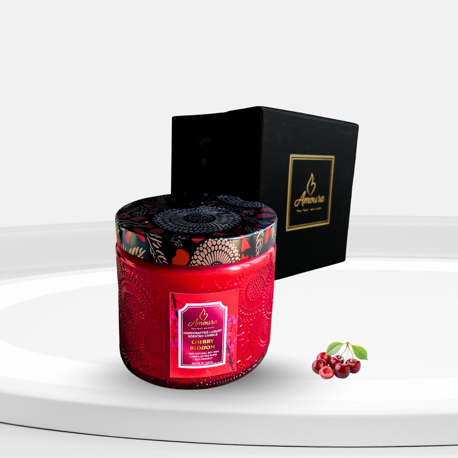 Amoura Original Luxe Bloom Jar Candle - Image 5