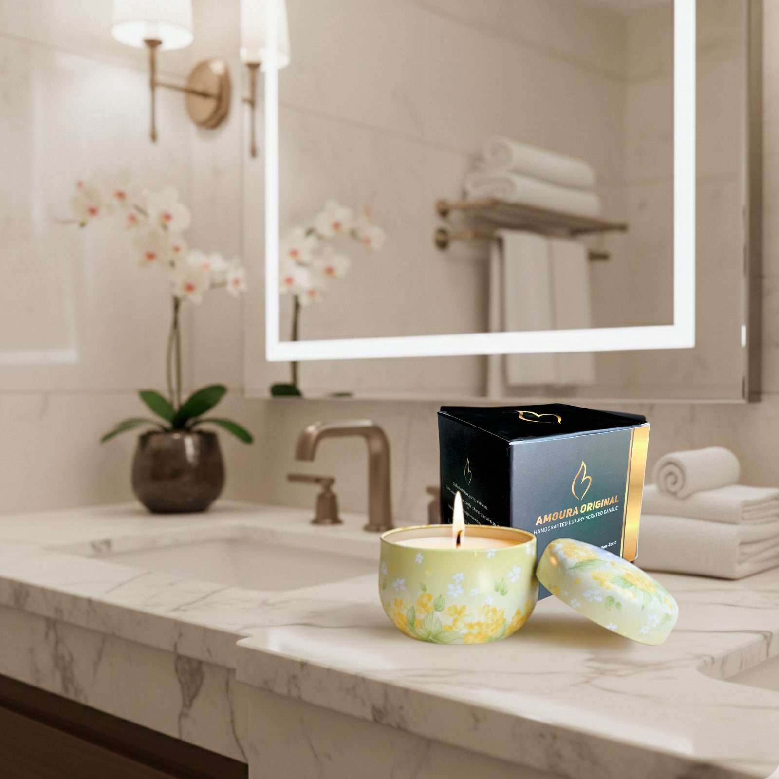 AMOURA ORIGINAL | Everyday Comfort Tin Candle - Image 3