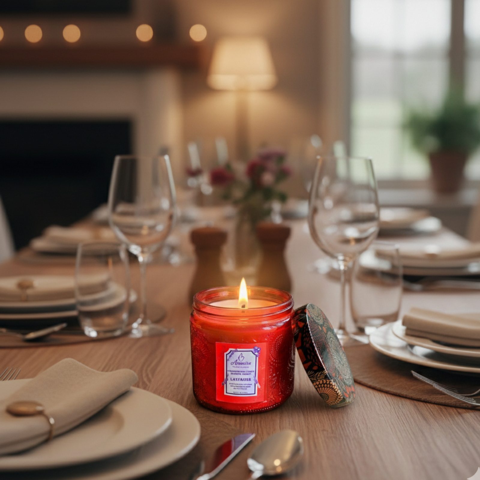 Amoura Original Luxe Bloom Jar Candle - Image 7